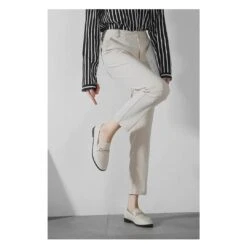 Mocassins à Bout Rond Pour Femme -Vintage Soldes 0 34096d