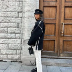 Veste Courte Vintage Avec écharpe Pour Femme -Vintage Soldes 0 5a55b4