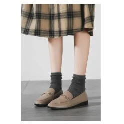 Mocassins à Bout Rond Pour Femme -Vintage Soldes 0 6b339a