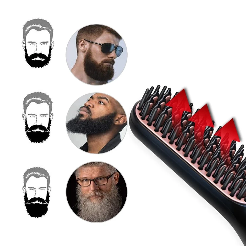 Peigne Lisseur à Barbe Pour Homme 3 Peigne Lisseur à Barbe Pour Homme – Image 3