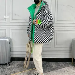 Doudoune Vintage épaisse Et Chaude à Style Urbain