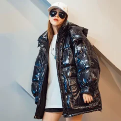 Doudoune Vintage à Capuche Longue Et Chaude Pour Femme -Vintage Soldes 70455 escewf