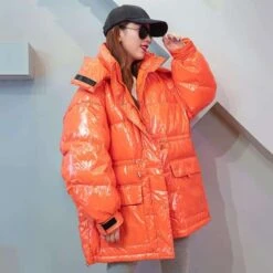 Doudoune Vintage à Capuche Longue Et Chaude Pour Femme -Vintage Soldes 70455 fac5d7