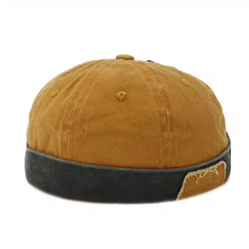 Casquette Bonnet Vintage Hip Hop Pour Homme 5 Casquette Bonnet Vintage Hip Hop Pour Homme – Image 5