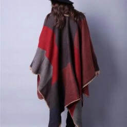 Écharpe Femme Vintage Chaud à Carreaux Rouges 5 Écharpe Femme Vintage Chaud à Carreaux Rouges -Vintage Soldes 74742 3d7716