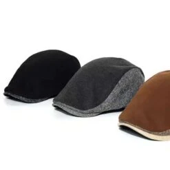 Béret Vintage Femme Gavroche à Chevrons -Vintage Soldes 77180 817eea