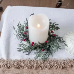 Couronne De Houx De Noël Décorative