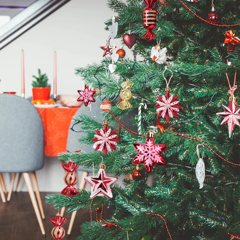 Lot De 6 Boules De Noël Colorées 3 Lot De 6 Boules De Noël Colorées – Image 3