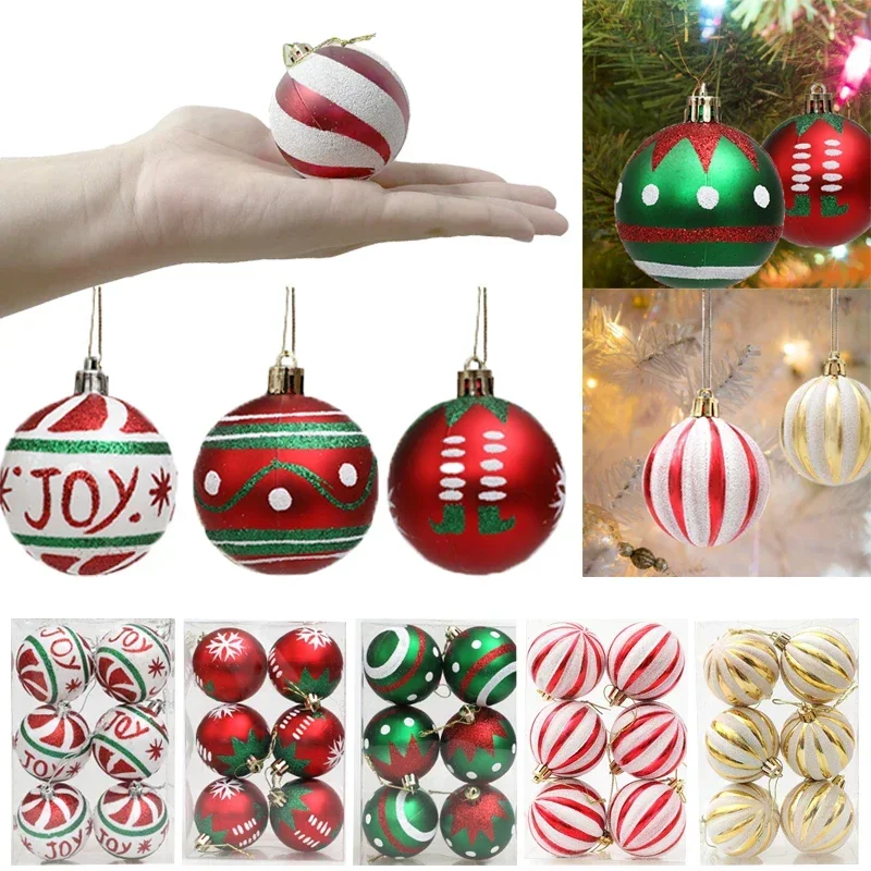 Ensemble De 6 Boules De Noël Identiques 5 Ensemble De 6 Boules De Noël Identiques – Image 5