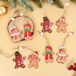 Décorations De Sapin De Noël En Pain D’épice 11 Décorations De Sapin De Noël En Pain D’épice -Vintage Soldes 87645 dzw7f9