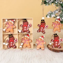 Décorations De Sapin De Noël En Pain D’épice 9 Décorations De Sapin De Noël En Pain D’épice -Vintage Soldes 87645 zrdiw5