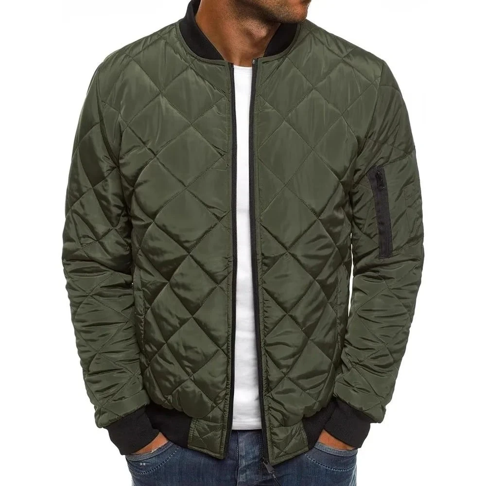 Veste Vintage Matelassée Avec Poches Pour Homme 1 Veste Vintage Matelassée Avec Poches Pour Homme