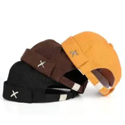 Bonnet Docker Vintage à La Mode