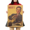 Affiche En Papier Kraft « HET ! »