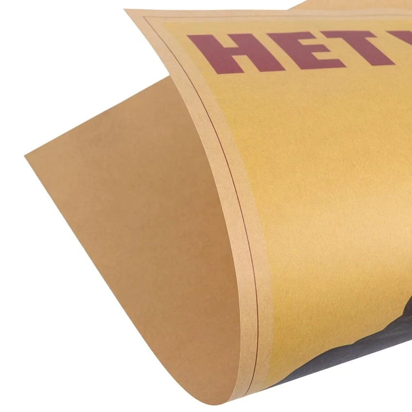 Affiche En Papier Kraft « HET ! » 6 Affiche En Papier Kraft « HET ! » – Image 6