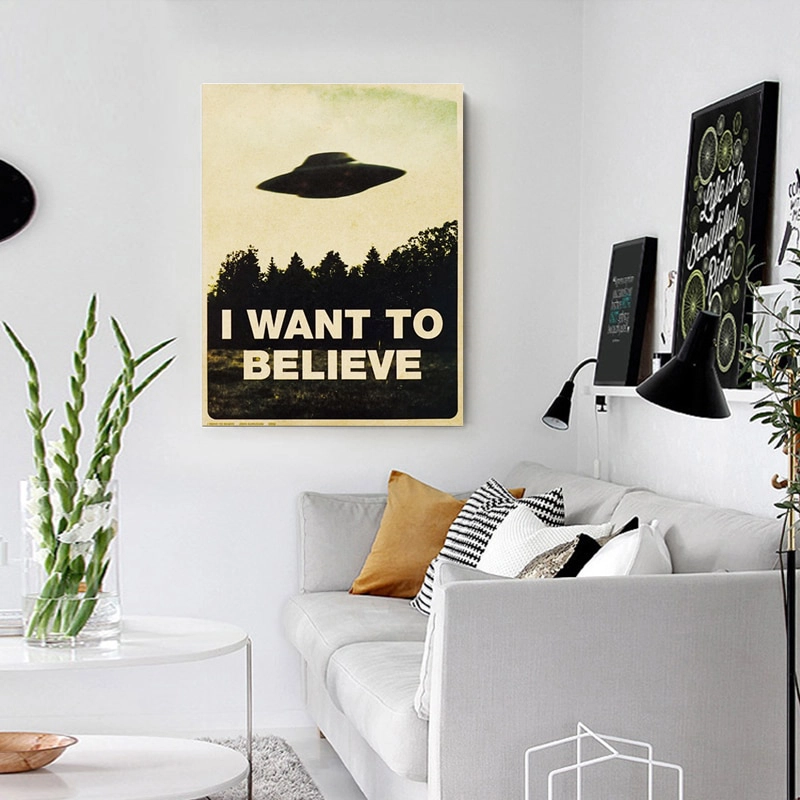 Affiche Film Science Fiction Rétro 2 Affiche Film Science Fiction Rétro – Image 2