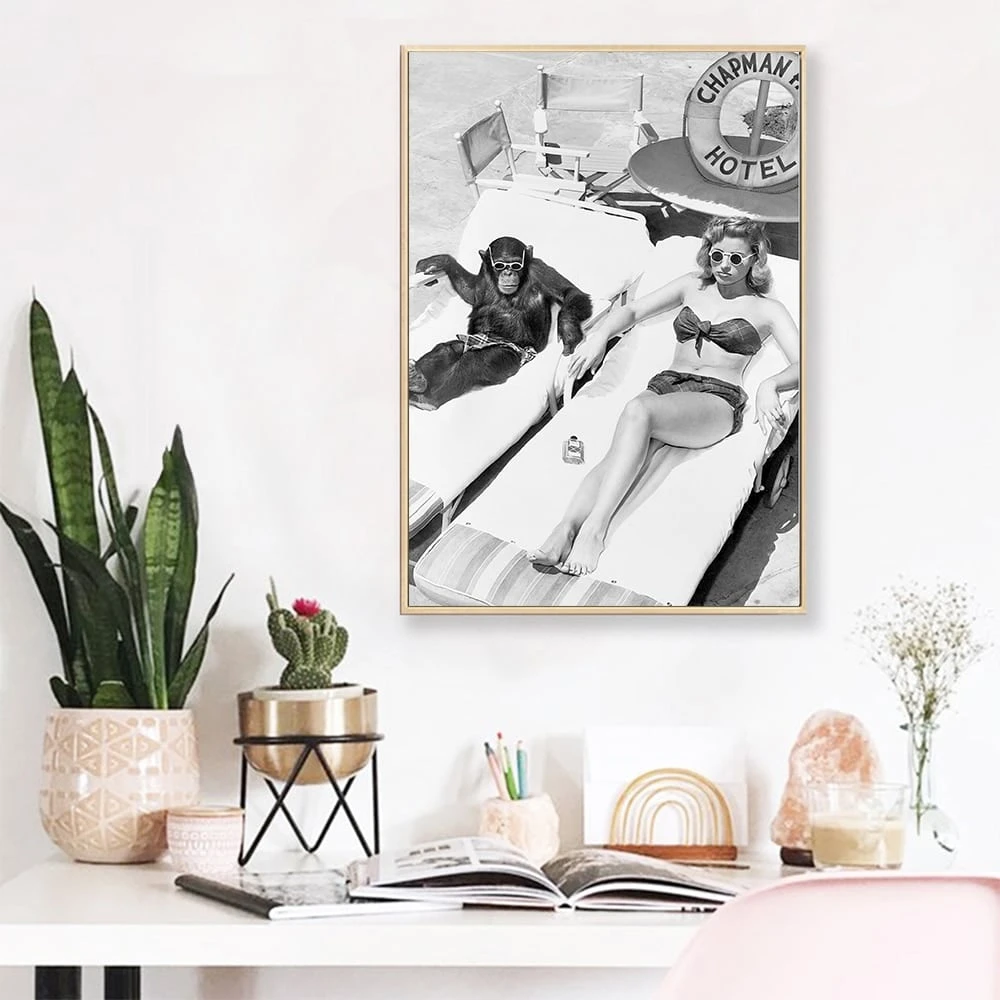 Affiche Murale Vintage Noir Et Blanc 5 Affiche Murale Vintage Noir Et Blanc – Image 5