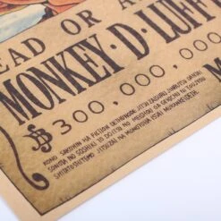 Affiche Vintage En Papier « WANTED » Dessin Animé One Piece 11 Affiche Vintage En Papier « WANTED » Dessin Animé One Piece -Vintage Soldes affiche vintage en papier wanted dessin anime one piece 5