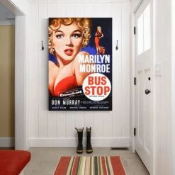 Affiche Vintage En Toile Film Marilyn Monroe « BUS STOP » 5 Affiche Vintage En Toile Film Marilyn Monroe « BUS STOP » -Vintage Soldes affiche vintage en toile film marilyn monroe bus stop 3