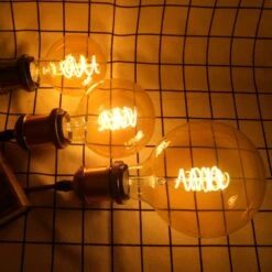 Ampoule Vintage Filament Spiralé -Vintage Soldes ampoule vintage filament spirale 2