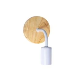 Applique Murale Industrielle Vintage Avec Base En Bois -Vintage Soldes applique murale industrielle vintage avec base en bois 2