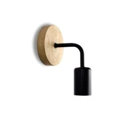 Applique Murale Industrielle Vintage Avec Base En Bois -Vintage Soldes applique murale industrielle vintage avec base en bois 3