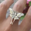 Bague Vintage En Forme De Papillon Pour Femme
