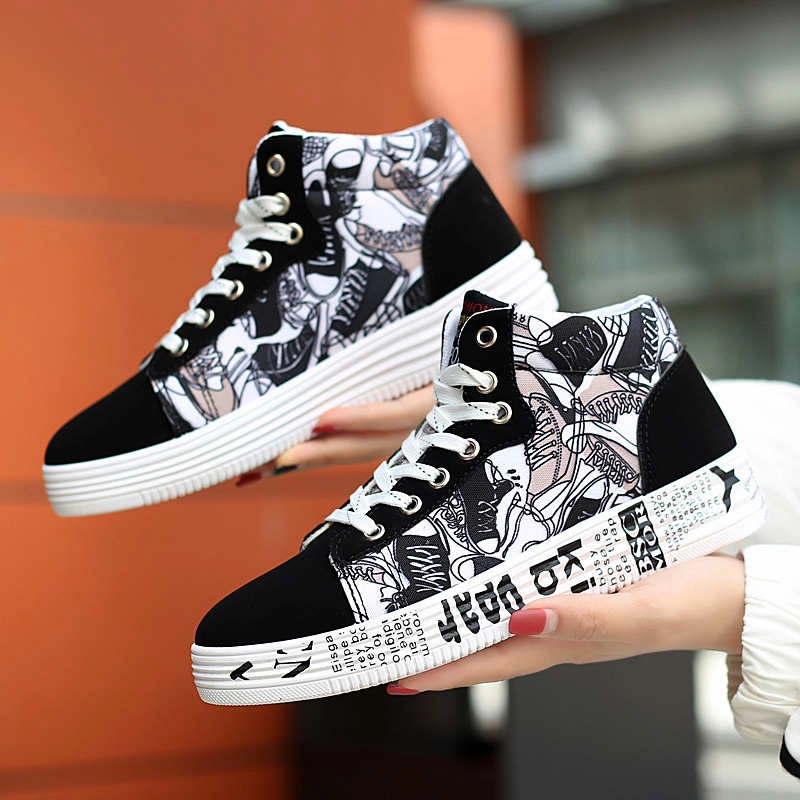 Baskets Montantes Graffiti 1 Baskets Montantes Graffiti