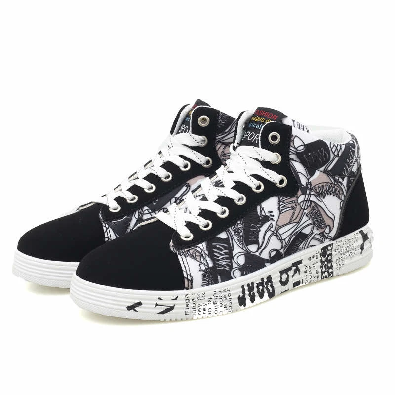 Baskets Montantes Graffiti 5 Baskets Montantes Graffiti – Image 5