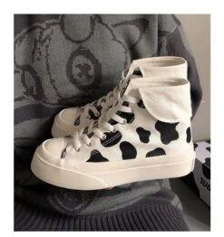 Baskets Vache 7 Baskets Vache -Vintage Soldes baskets vache 3