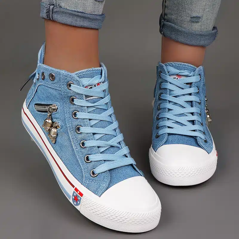 Baskets Vintage En Denim 1 Baskets Vintage En Denim