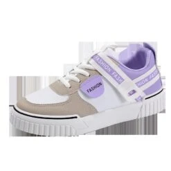 Baskets Vintage Fashion -Vintage Soldes baskets vintage fashion violet 35