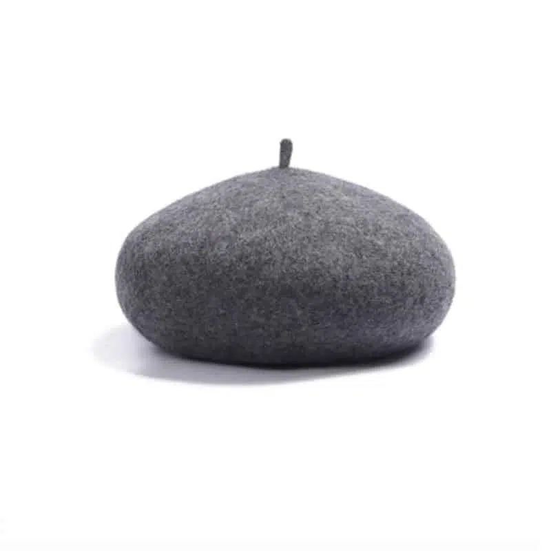 Béret Français En Laine Vintage Pour Femme 10 Béret Français En Laine Vintage Pour Femme – Image 10