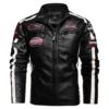 Blouson De Moto Rétro Brodé Aviateur
