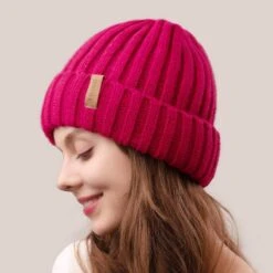 Bonnet Avec Doublure Molletonnée -Vintage Soldes bonnet avec doublure molletonnee 5