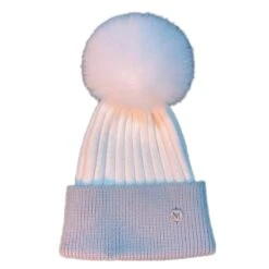 Bonnet Coton Tricoté Avec Pompon Pour Femme -Vintage Soldes bonnet coton tricote avec pompon pour femme 5