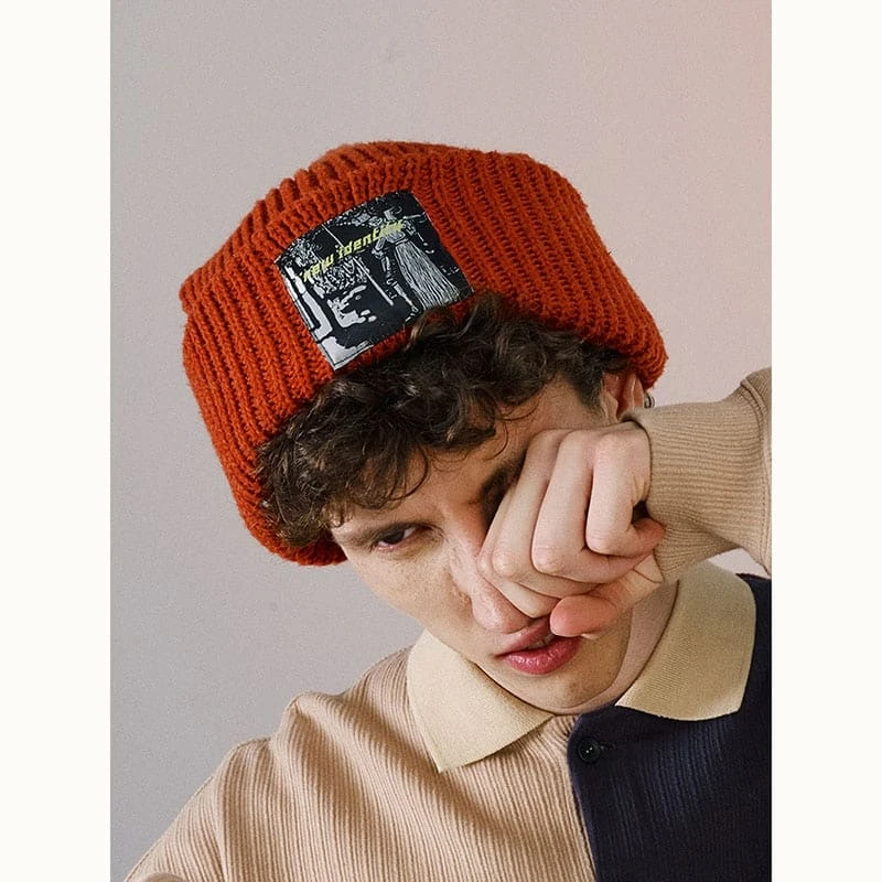 Bonnet Tricoté Mixte 3 Bonnet Tricoté Mixte – Image 3