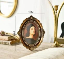 Cadre Photo Déco Vintage En Résine Sculpté Doré -Vintage Soldes cadre photo deco vintage en resine sculpte dore 5