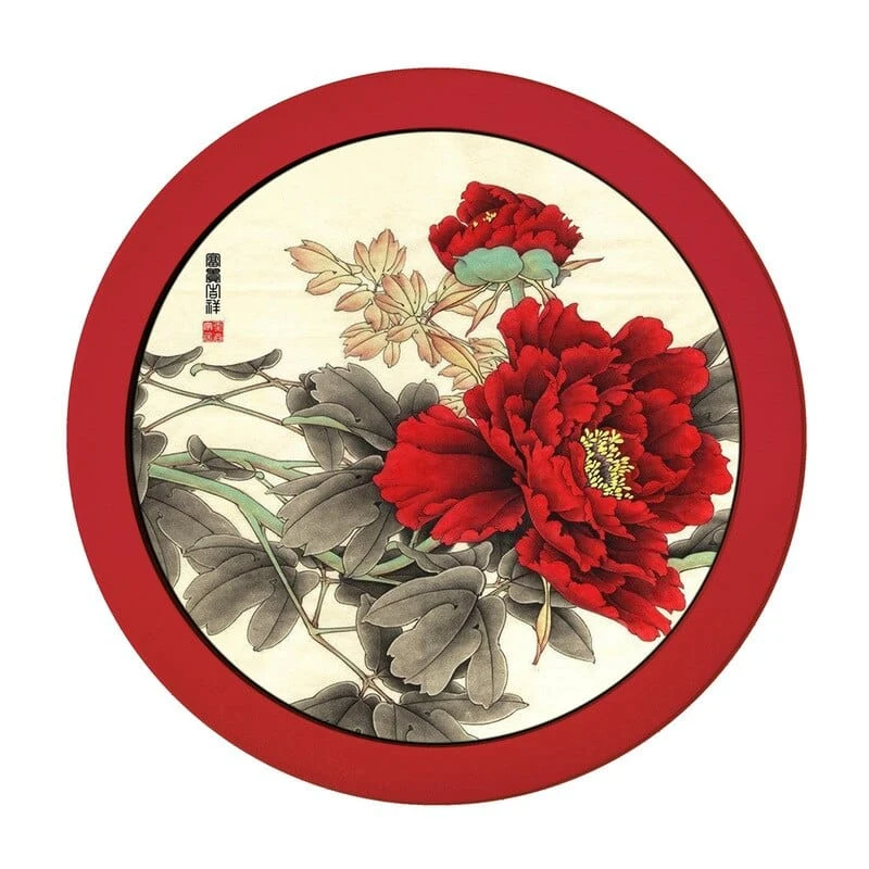 Cadre Photo Mural Rond En Bois Rétro 5 Cadre Photo Mural Rond En Bois Rétro – Image 5