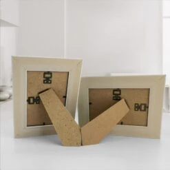 Cadre Photo Rectangulaire Rétro Faussement Abimé -Vintage Soldes cadre photo rectangulaire retro faussement abime 2