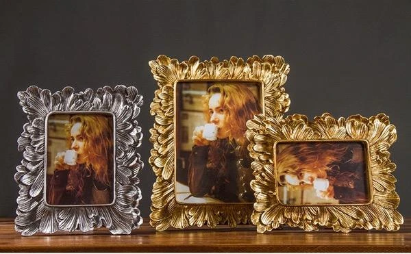 Cadre Photo Rétro Avec Décorations Végétales 1 Cadre Photo Rétro Avec Décorations Végétales