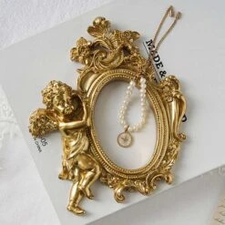 Cadre Photo Rétro Doré Forme Ovale 11 Cadre Photo Rétro Doré Forme Ovale -Vintage Soldes cadre photo retro dore forme ovale 6