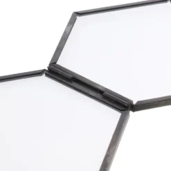 Cadre Photo Vintage à Suspendre En Métal Et Verre Forme Hexagone 11 Cadre Photo Vintage à Suspendre En Métal Et Verre Forme Hexagone -Vintage Soldes cadre photo vintage a suspendre en metal et verre forme hexagone 4