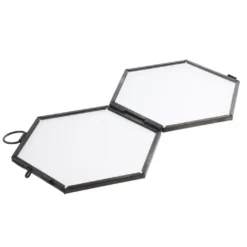 Cadre Photo Vintage à Suspendre En Métal Et Verre Forme Hexagone 13 Cadre Photo Vintage à Suspendre En Métal Et Verre Forme Hexagone -Vintage Soldes cadre photo vintage a suspendre en metal et verre forme hexagone noir