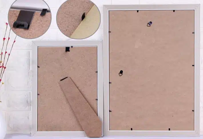 Cadre Photo Vintage En Bois Et Détails Dorés 2 Cadre Photo Vintage En Bois Et Détails Dorés – Image 2