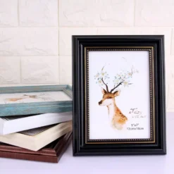 Cadre Photo Vintage En Bois Et Détails Dorés 13 Cadre Photo Vintage En Bois Et Détails Dorés -Vintage Soldes cadre photo vintage en bois et details dores noir 9cmx13cm