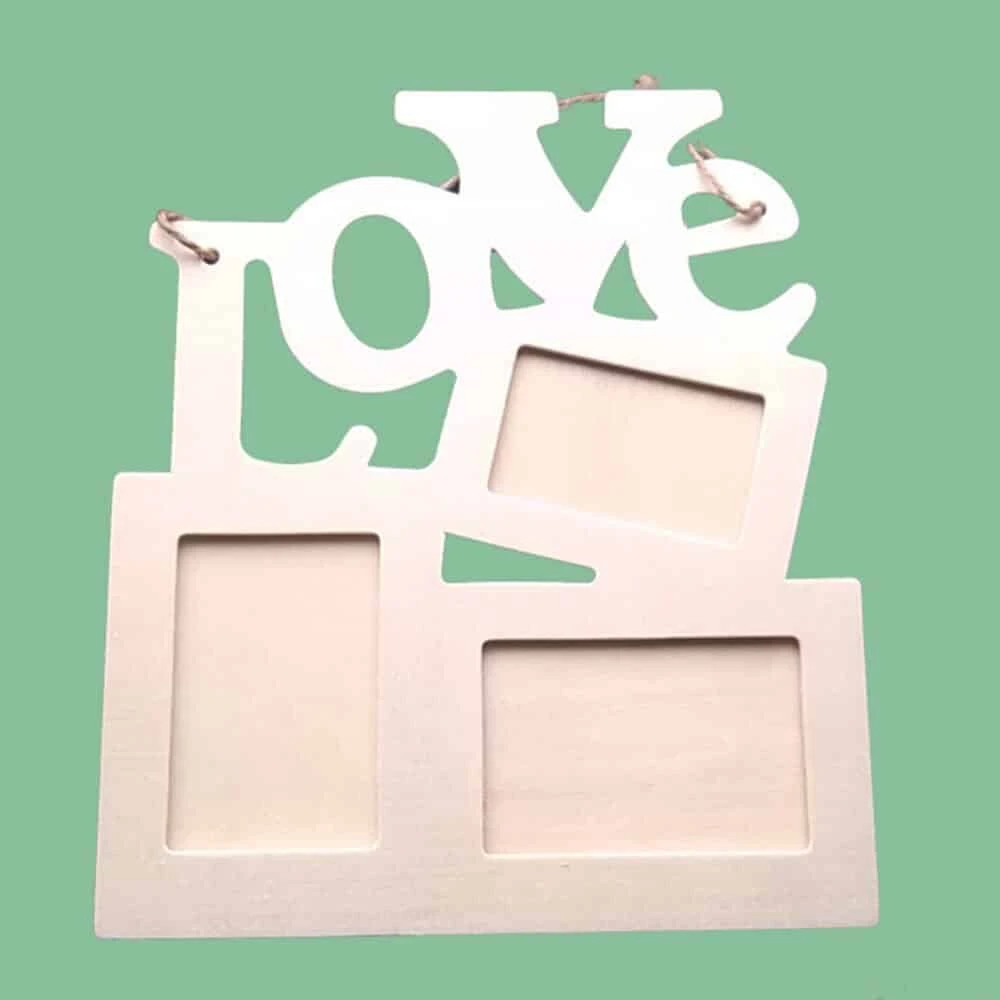 Cadre Photo Vintage LOVE à Suspendre 1 Cadre Photo Vintage LOVE à Suspendre