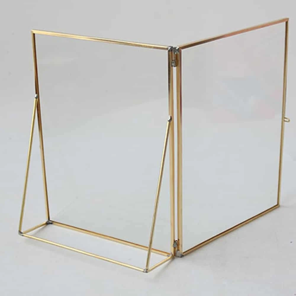 Cadre Rectangulaire Rétro Transparent En Laiton 5 Cadre Rectangulaire Rétro Transparent En Laiton – Image 5