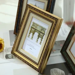 Cadre Vintage Rectangulaire à Détails Décoratifs 6 Cadre Vintage Rectangulaire à Détails Décoratifs -Vintage Soldes cadre vintage rectangulaire a details decoratifs 3