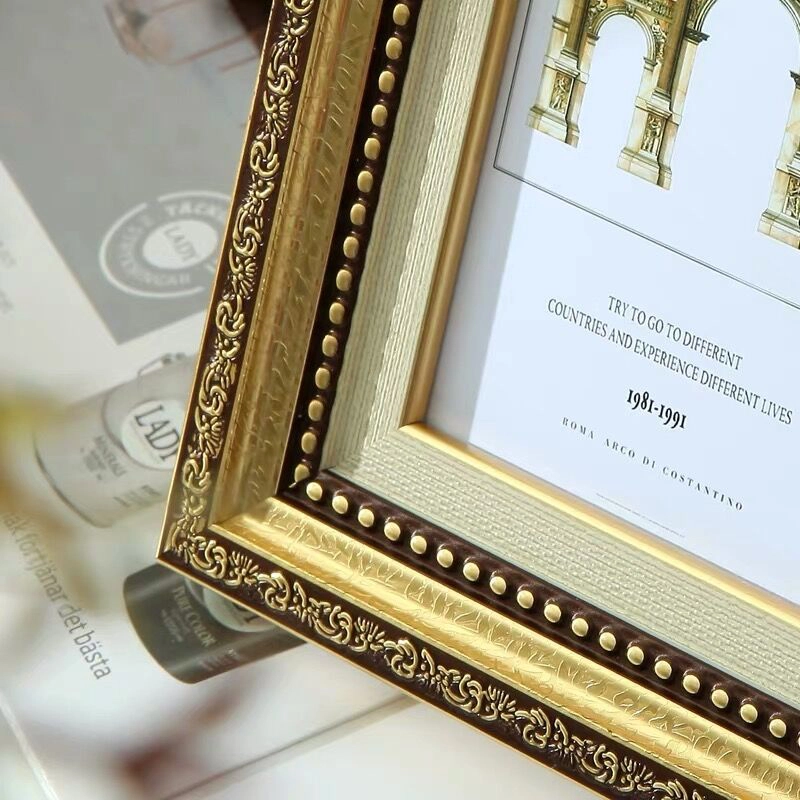 Cadre Vintage Rectangulaire à Détails Décoratifs 4 Cadre Vintage Rectangulaire à Détails Décoratifs – Image 4